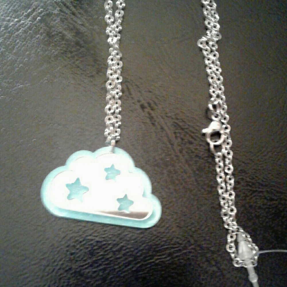 Cloud necklace for daughter